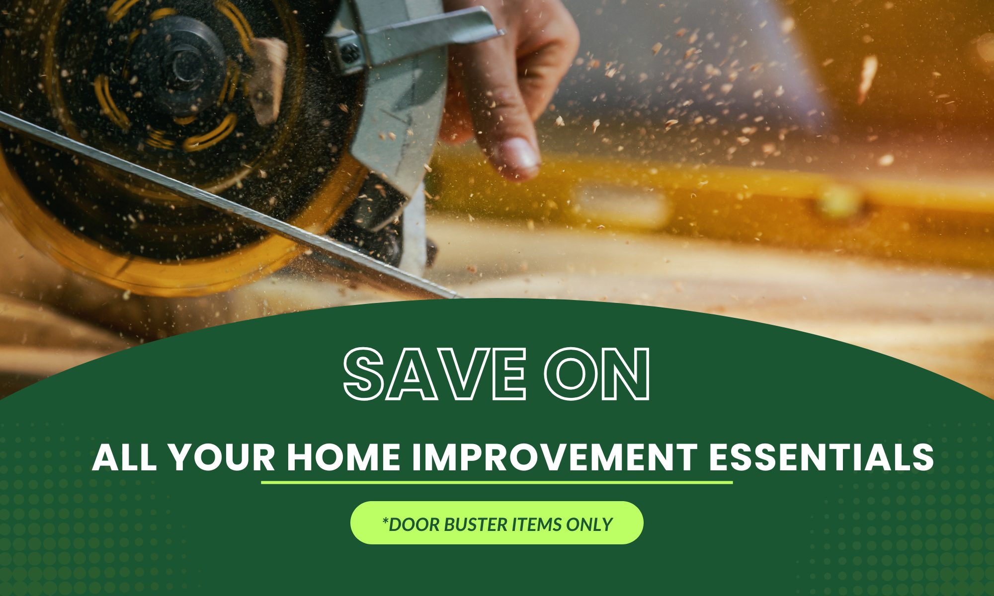 September Door Buster Top Banner – Builders Supply 1