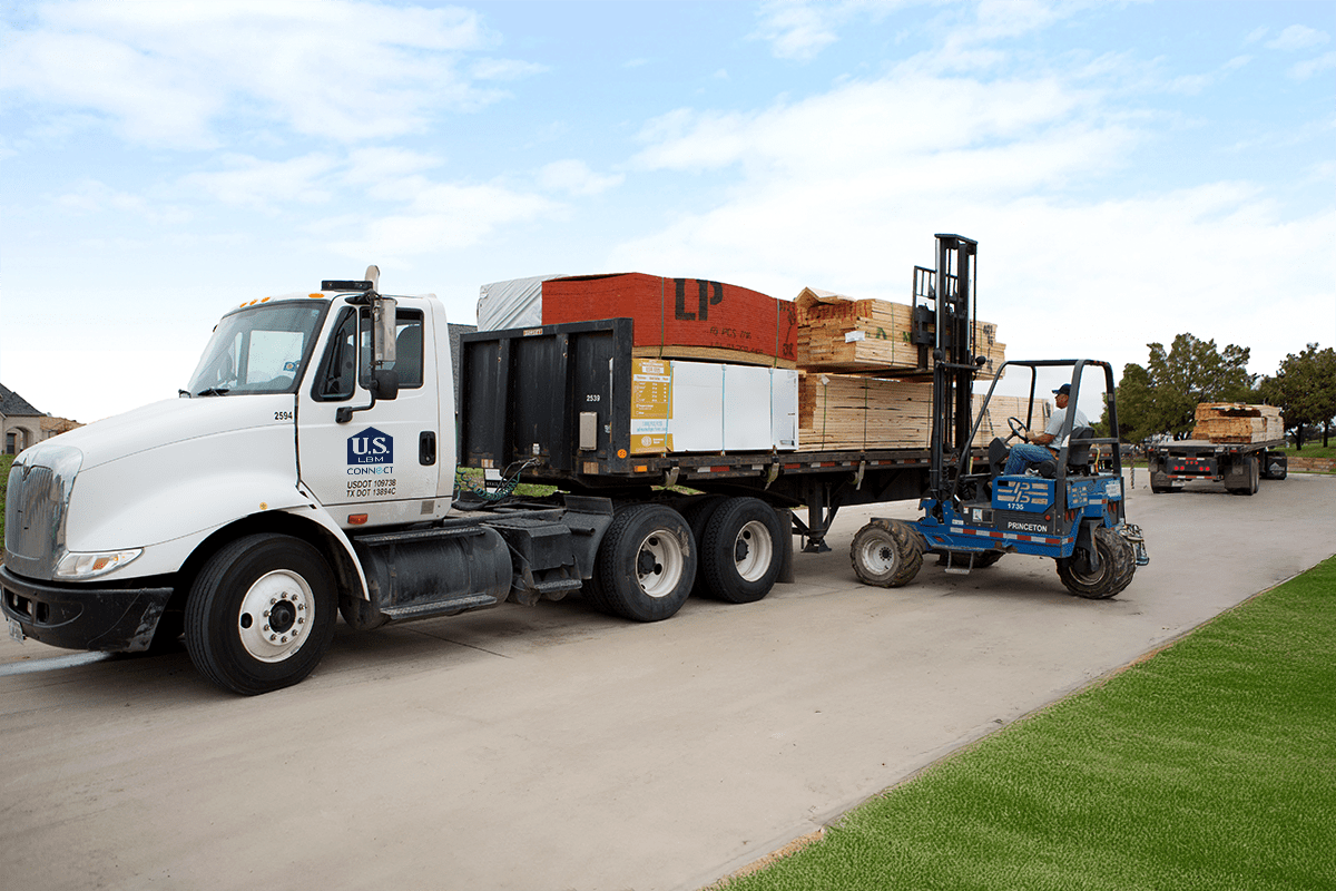 Jobsite Truck – US LBM Connect 1