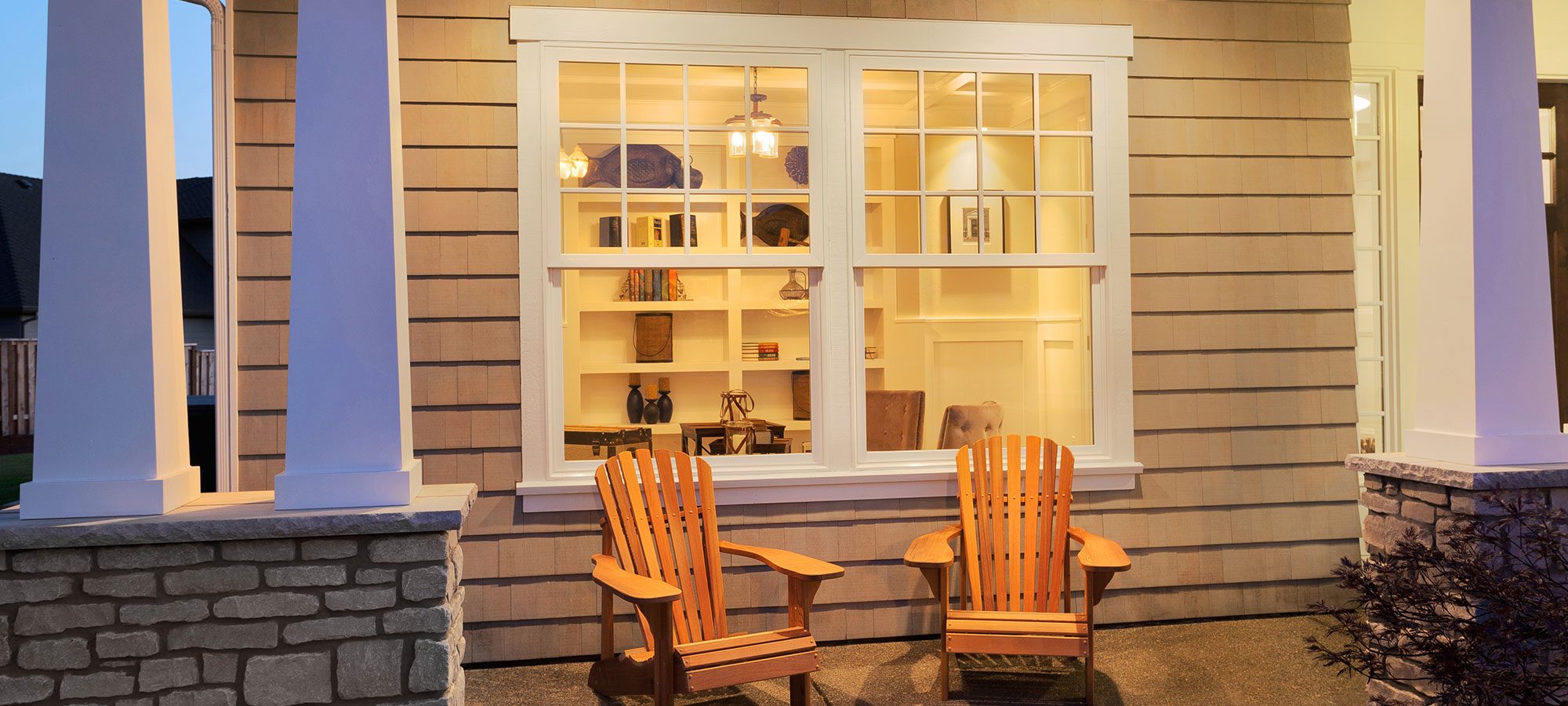 exterior windows front porch